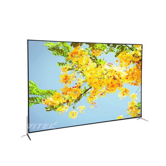 Vitek QLED Monitor Manufacturers 65 Inch 4K LED TV, OEM Android QLED Television Smart TV 65 Inch 4K UHD