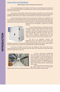 Chambre froide modulaire à panneaux isolés avec panneau de commande pour l'industrie alimentaire, pharmaceutique et l'entreposage - Product Image 4