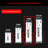 TISHRIC Radiateur Graphène M.2 Solid Universal Heatsink Cooler pour 2280 NVME NGFF M.2 2280 Soliaa-State Heatsink