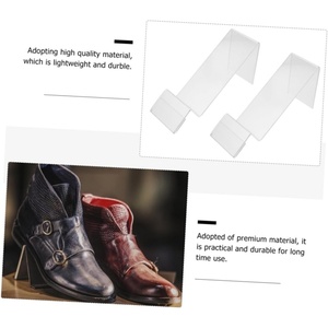 Présentoir à chaussures en acrylique pour garçons et filles, étagère à chaussures pour enfants, support en acrylique pour chaussures d'enfants pour vitrines - Product Image 5