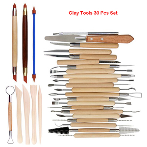 Xinbowen Craft Tool Set Phong Cách Khác Nhau Điêu Khắc Đất Sét Công Cụ Gốm Đất Sét Điêu Khắc <span class=keywords><strong>Polymer</strong></span> Công Cụ Đất Sét Thiết Lập - Product Image 5