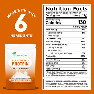 High Quality Plant Based Protein Powder Helps Support Endurance Recovery Helps Build Maintain Muscle Powder - Product Image 2