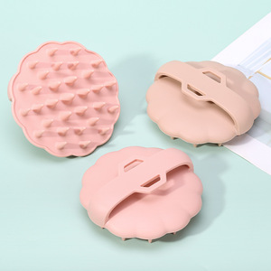 Silicone <b>Shampoo</b> <b>Brush</b> Anti Itch Massage Comb For Hair Cleaning Scalp Care Tool - Product Image 1