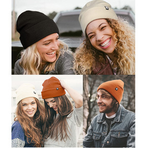 Gorro de Punto Unisex para Invierno, Cálido, para Exteriores, de Spandex/Algodón, con Protección para las Orejas, Forro de Seda, Circunferencia de Cabeza 54-58cm - Product Image 4
