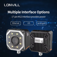 Lector de Códigos Inteligente Hikrobot Serie ID3000, 4.2MP CMOS 5mm, Lector de Códigos de Barras Industrial, Interfaz COM, 60 Lecturas/s, SDK, Color Negro