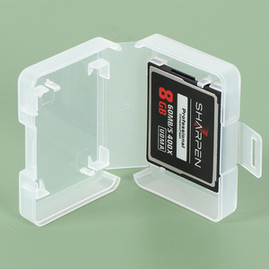 SUNSHING Multi-Function <b>Memory</b> XD XQD NM <b>Card</b> Protective Box Camera <b>Card</b> Organizer 4 Slots PP Plastic <b>SD</b> CF TF SIM <b>Card</b> Case - Product Image 4