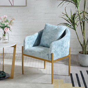 Divano divano in ferro singolo divano retrò americano <span class=keywords><strong>B</strong></span> & <span class=keywords><strong>B</strong></span> coffee shop balcone reception nordico sedia leggera di lusso - Product Image 3