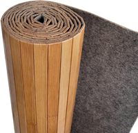 Écran de séparation Paravan de confidentialité en bambou décoratif moderne mobile et écologique pour l'intérieur