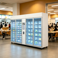 Mesin Vending Locker Pendingin Pintar Grosir dengan Sistem Pelepasan Barang Otomatis 24 Jam, Layar Sentuh, Layanan Mandiri, Kios Ritel Tanpa Awak