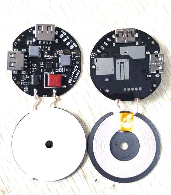 Custom 5W/10/15W Qi Wireless Charging Solution PCB Coil Module