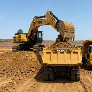 Camion <span class=keywords><strong>benne</strong></span> minier diesel 70T SWK105Z 40 km/h 40 m³ Moteur à couple élevé Carrosserie large Tout-terrain - Product Image 2