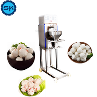Mesin Pengolah Makanan Otomatis SK Baru, Bahan Stainless Steel, Efisiensi Tinggi, Kapasitas 300KG, 220V/380V, untuk Sayuran, Daging Babi, Sapi, Kambing, Bakso