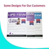 Coussinets de récupération de liposuccion en mousse Lipo Extra épaisse, feuilles de Compression en mousse Lipo de qualité médicale, Post-chirurgie, 3 paquets