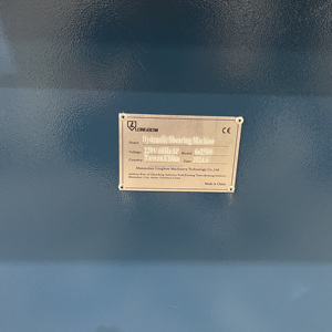 Cisaille à tôle métallique LONGBOW 8 mm à bon prix, mini cisaille hydraulique à guillotine 2500 mm à bas prix - Product Image 6