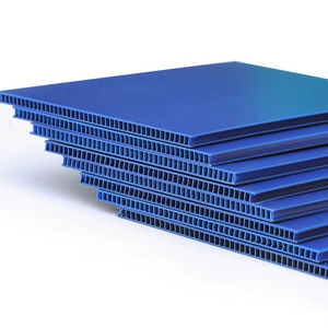 แผ่นพลาสติก4x8แผ่นแผ่นพลาสติกลูกฟูกแผ่นหลายผนัง PP แผ่น Coroplast สำหรับป้องกันพื้นชั่วคราว - Product Image 4