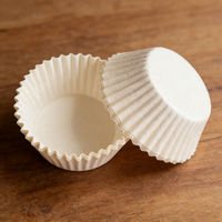 Emballage jetable pour cupcake en papier Snow Mochi, support à gâteau, compatible micro-ondes et four, écologique, résistant à la chaleur