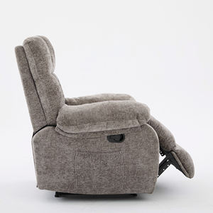 Роскошный современный дизайн ультра-удобный ручной откидной Одноместный Диван из ткани дерево для гостиной кабинет спальня - Product Image 3