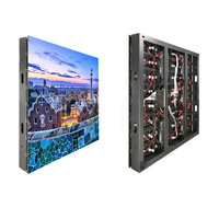 Harga kompetitif dalam ruangan tetap 320x160mm P3 layar tampilan LED pintar Panel dinding Video Tahun Baru untuk toko ritel mal belanja