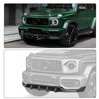 Pour Mercedes Benz Classe G W464 G63 – Lame avant en fibre de carbone sèche style TOP, séparateur inférieur de pare-chocs avant, pièces automobiles modifiées et améliorées