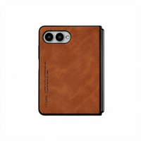 Étui de téléphone pliable vintage en cuir véritable Yarba, étanche, design personnalisable pour 18 Fold Ultra, vente en gros, cadeau personnalisé en vrac