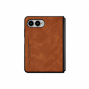 Étui de téléphone pliable vintage en cuir véritable Yarba, étanche, design personnalisable pour 18 Fold Ultra, vente en gros, cadeau personnalisé en vrac - Product Image 1