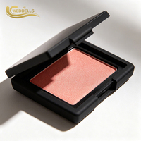 Palette de poudre blush avec sélection de couleurs personnalisée, texture lisse pour les marques de beauté, OEM ODM, étiquette privée