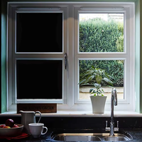 Film de fenêtre miroir à sens unique Protection UV Confidentialité Teinte de fenêtre solaire pour la maison Noir Argent Bleu Gris Brun Teinte de fenêtre