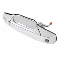 Poignée de porte extérieure chromée avant gauche côté conducteur pour Chevrolet Silverado Suburban Tahoe Avalanche GMC 2007-2013 20828258 22738721