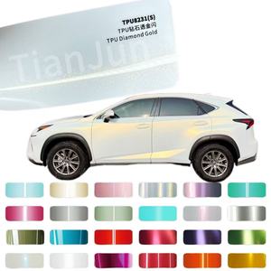 Pellicola Protettiva per Auto in TPU, Adesivi per Wrapping Auto, Protezione Vernice Auto-Riparante, Grigio Satinato - Product Image 1