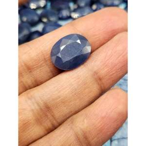 Piedras Preciosas de Zafiro Azul Facetadas: Tesoros Azules Radiantes, Piedras Preciosas Sueltas, Cristales y Gemas para Joyería - UNA PIEZA SOLO - Product Image 1