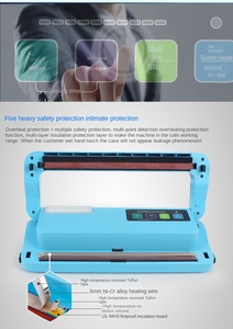Scelleuse sous vide professionnelle de type extraction externe PEU290 pour l'emballage de sacs en plastique avec technologie de haute puissance d'aspiration - Product Image 4