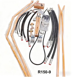 Kits de tuyauterie de conduites hydrauliques auxiliaires pour l'installation d'un <span class=keywords><strong>marteau</strong></span> briseur hydraulique <span class=keywords><strong>sur</strong></span> une <span class=keywords><strong>mini</strong></span>-<span class=keywords><strong>pelle</strong></span> chargeuse Jcb3cx - Product Image 5
