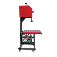 Scie à ruban électrique horizontale de table HZ pour usage domestique, machine à scier le bois avec table de poussée à plateau ouvert