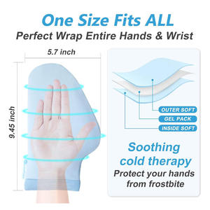 Kaus kaki terapi dingin panas yang dapat dipakai ulang, terapi dingin Gel pendingin tangan es pak untuk kaki penghilang nyeri kaki pereda nyeri - Product Image 4