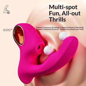 Masajeador Personal Recargable con Succión y Vibración, Impermeable, Juguete de Relajación Corporal para el Cuidado Diario Femenino - Product Image 3