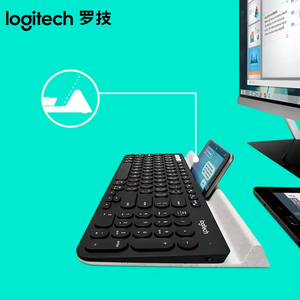 Mới Cho K780 Kích Thước Đầy Đủ Siêu Mỏng Nhựa Ergonomic Không Dây <span class=keywords><strong>Keyboard</strong></span>-2.4Ghz Lập Trình Combo Bàn Phím Cho Máy Tính Xách Tay - Product Image 6