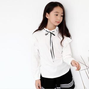 ชุดเสื้อผ้าเด็กผู้หญิงอินเดียเสื้อยืดลูกไม้สีขาวช้อปปิ้งออนไลน์ - Product Image 1