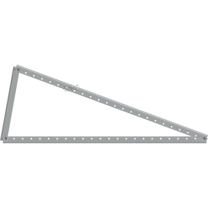 Soporte <span class=keywords><strong>de</strong></span> Montaje para Panel Solar ARTSIGN, Ajustable, <span class=keywords><strong>de</strong></span> Aluminio Perforado, en Forma <span class=keywords><strong>de</strong></span> L, para Instalación en Techos Planos - Product Image 3