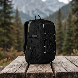 Mochila unisex de nailon de 18 pulgadas, mochila deportiva de exterior con carcasa blanda, ligera, con bolsillo con cremallera y tiradores. - Product Image 2