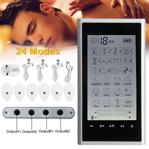 เครื่องบำบัดดิจิตอลเครื่องนวดชีพจรอิเล็กทรอนิกส์อุปกรณ์นับและ EMS สำหรับอาการปวด<span class=keywords><strong>คอ</strong></span>ร่างกาย - Product Image 3