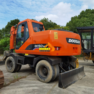 รถขุดล้อยาง Doosan DH150W-7 มือสอง คุณภาพสูง ขนาด 15 ตัน สภาพดี พร้อมระบบไฮดรอลิก - Product Image 5