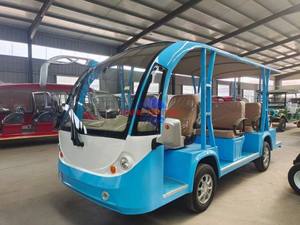 Vehículo Turístico Eléctrico de 8 Plazas, Autobús de Transporte Cerrado para Aeropuertos y Estaciones, para Recorridos Turísticos - Product Image 2