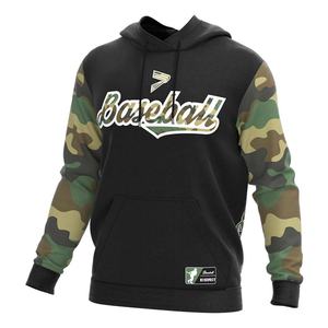 Sweat à capuche surdimensionné en polaire de qualité supérieure, personnalisé, pour homme, style baseball, survêtement, collection hiver - Product Image 1