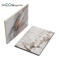 PLATEAU EN MOUSSE PLASTIQUE PVC COULEUR MARBRE FEUILLE LAMINÉE PVC