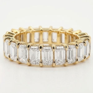 <strong>925</strong> Sterling <strong>Silver</strong> Moissanite Diamond <strong>Ring</strong> Full Moissanite Elegant Luxurious Jewelry Accessory Row Moissanite <strong>Rings</strong> - Product Image 2