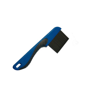 Pet Steel Needle <b>Comb</b> For Dog <b>Flea</b> Removal Long Handle Grooming Tool Plastic Material Convenient Use - Product Image 3