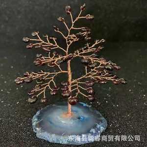 ต้นไม้เงินคริสตัล งานแฮนด์เมดจากคริสตัลธรรมชาติ ของตกแต่งบ้าน ของขวัญ ของประดับ - Product Image 1