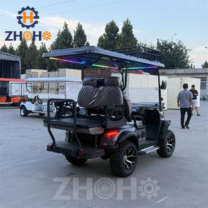 Voiturette <span class=keywords><strong>de</strong></span> golf personnalisée avec sièges sur mesure - Vente directe du fabricant chinois, conception sur mesure pour les propriétés privées - Product Image 4