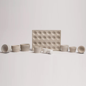 XTL Sintyron Coupe de cupellation économique en oxyde de magnésium, magnesite, magnésia pour four de fusion d'or - Product Image 5