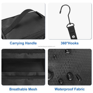 ポータブルスーツケースオーガナイザー旅行荷物オーガナイザー吊り下げパッキングキューブ折りたたみ式旅行棚キャリーオンスーツケース用 - Product Image 3